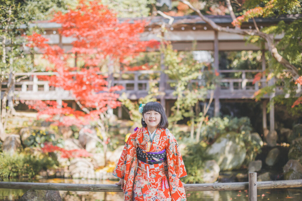 栃木・小山からアクセスしやすい雨引観音での七五三フォト｜小山写真スタジオ撮影