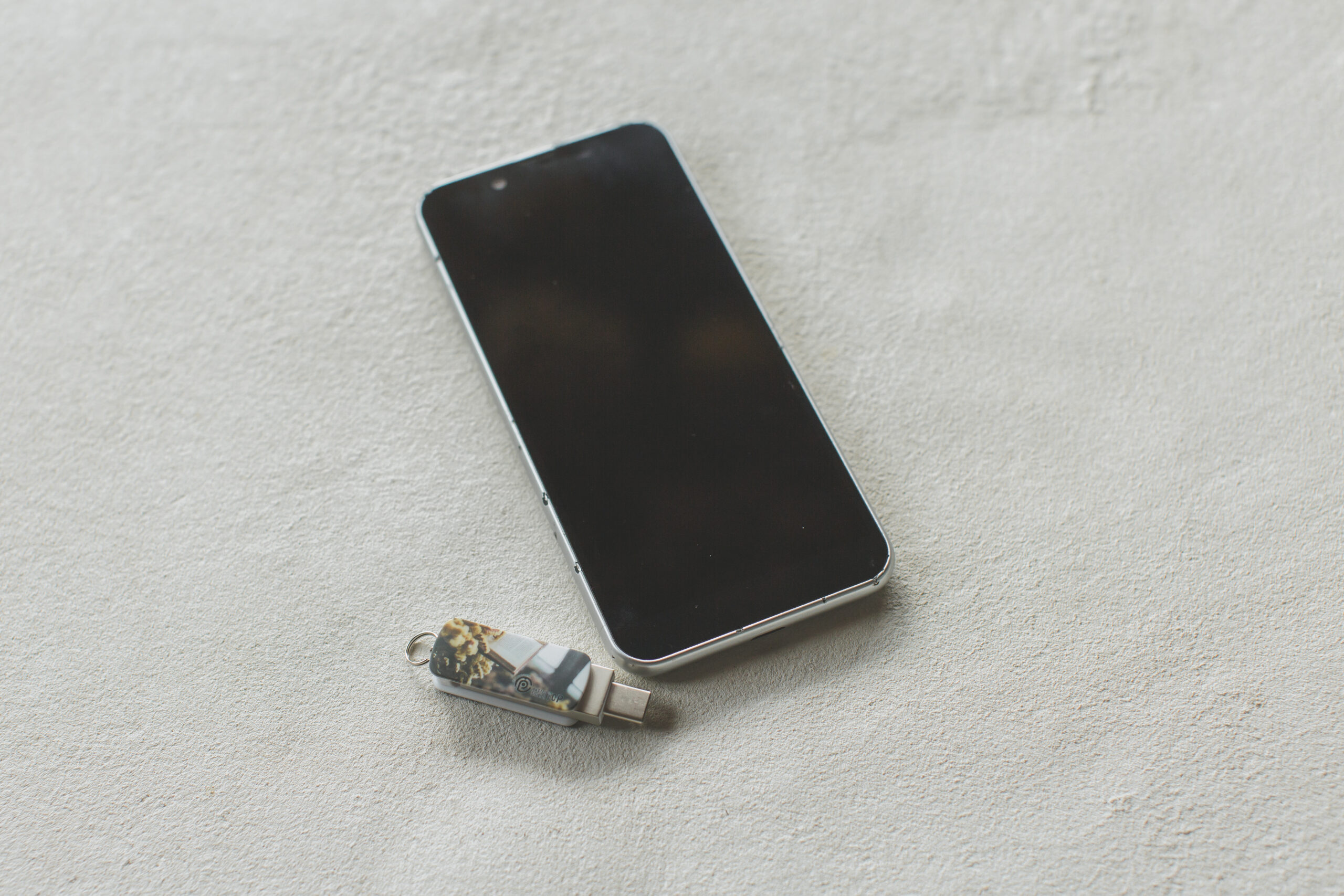 フォトスタジオで使用するType-C USBメモリのイメージ