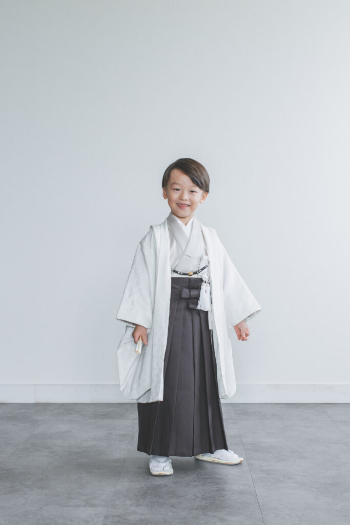 小山市のフォトスタジオで撮影した七五三の着物コーデ例