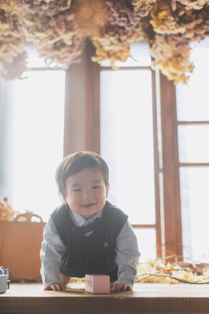 1歳 お祝い バースデーフォト 写真館