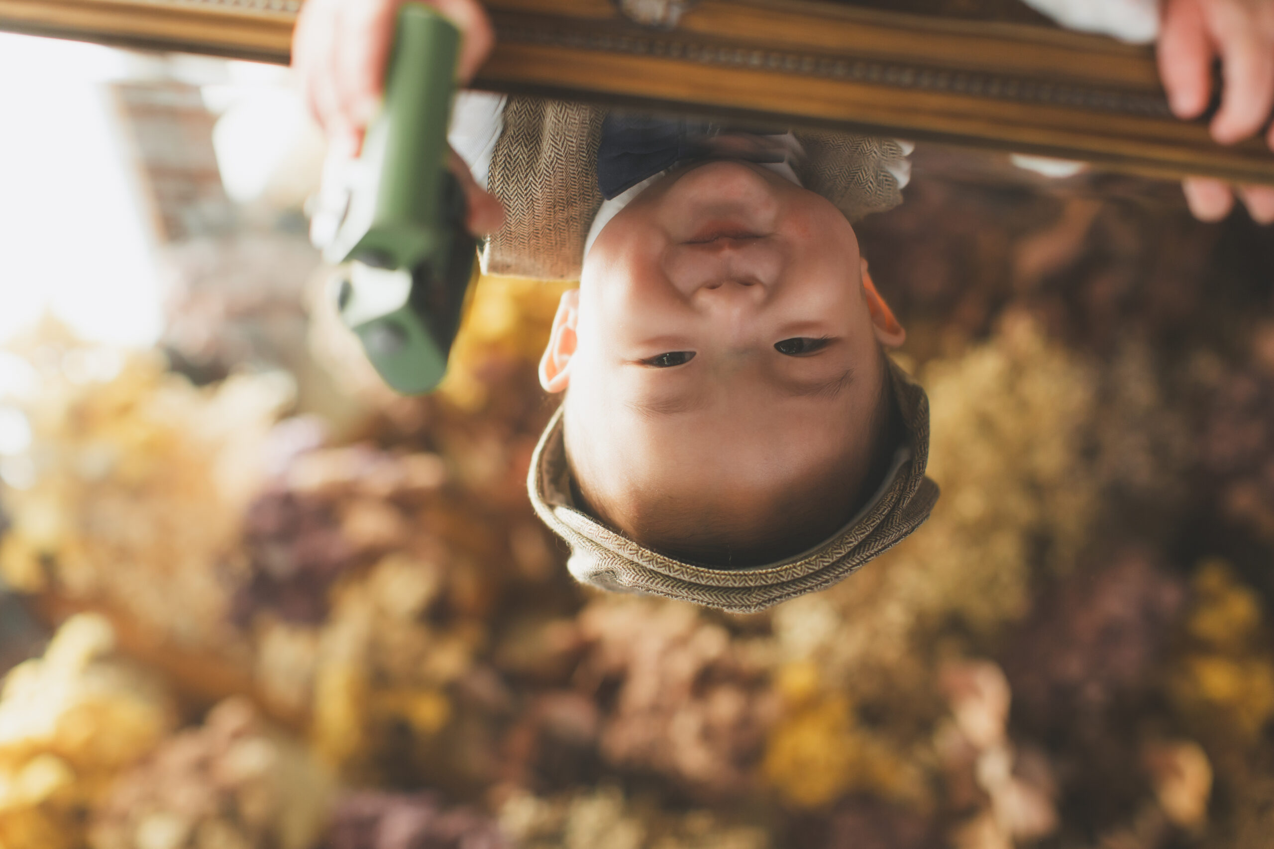 小山 写真スタジオで撮影した1歳男の子のバースデーフォト