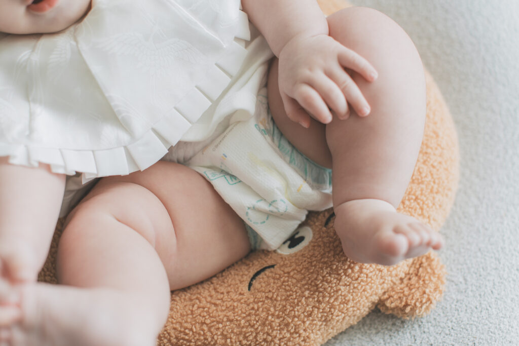 ムチムチ太ももが可愛い赤ちゃん写真