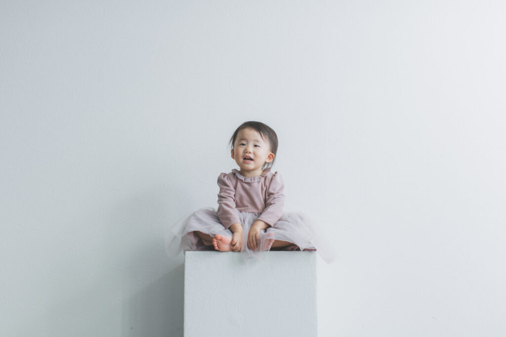 小山写真スタジオで撮影した2歳バースデーフォト