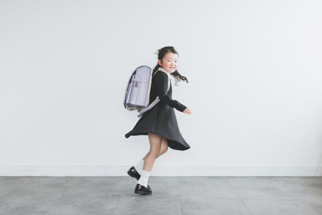 小山市写真スタジオで撮影した入学写真