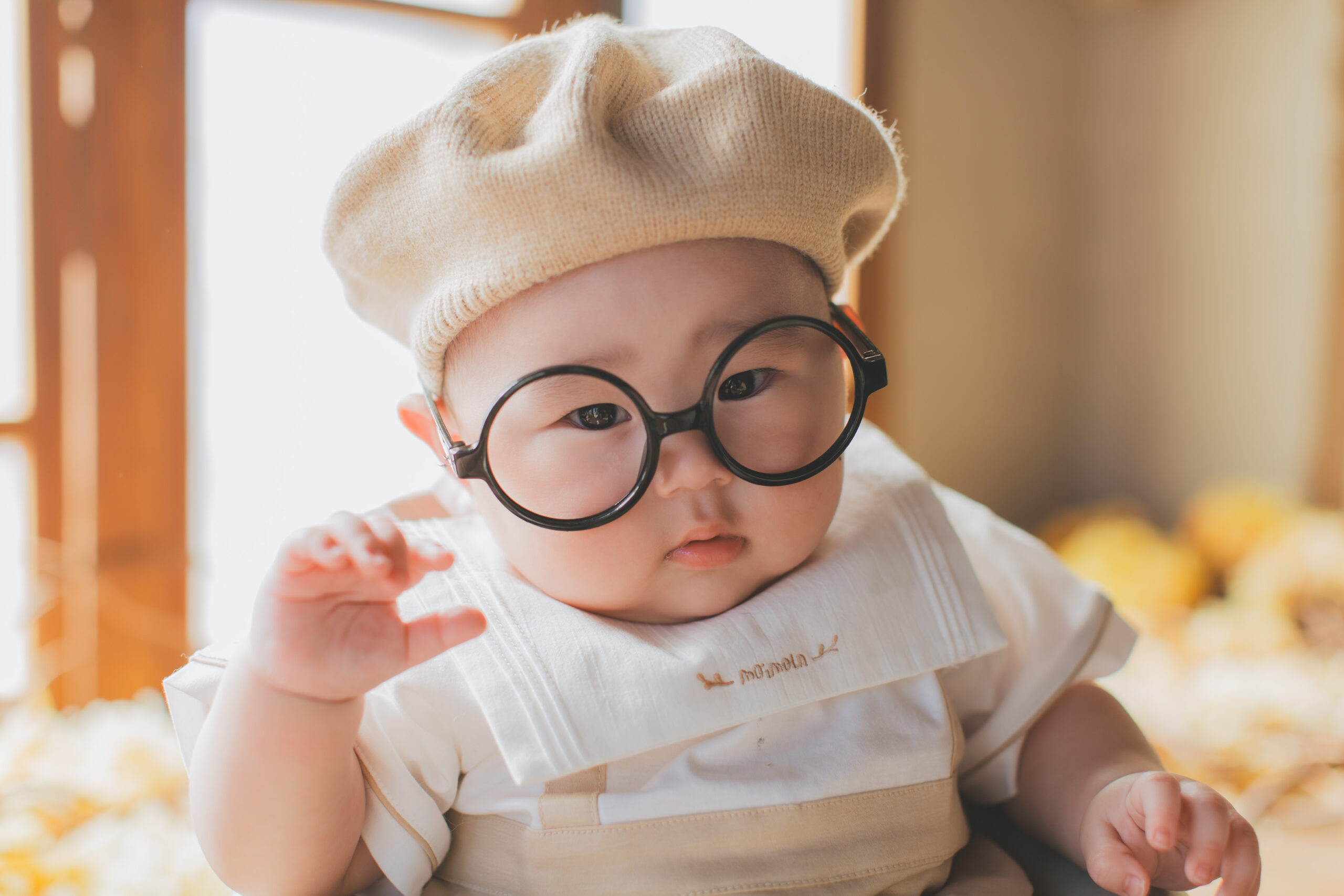 6ヶ月男の子のハーフバースデー写真