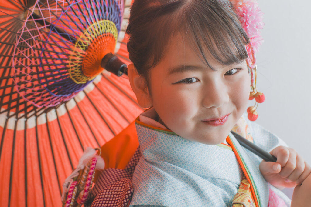 七五三写真館での撮影