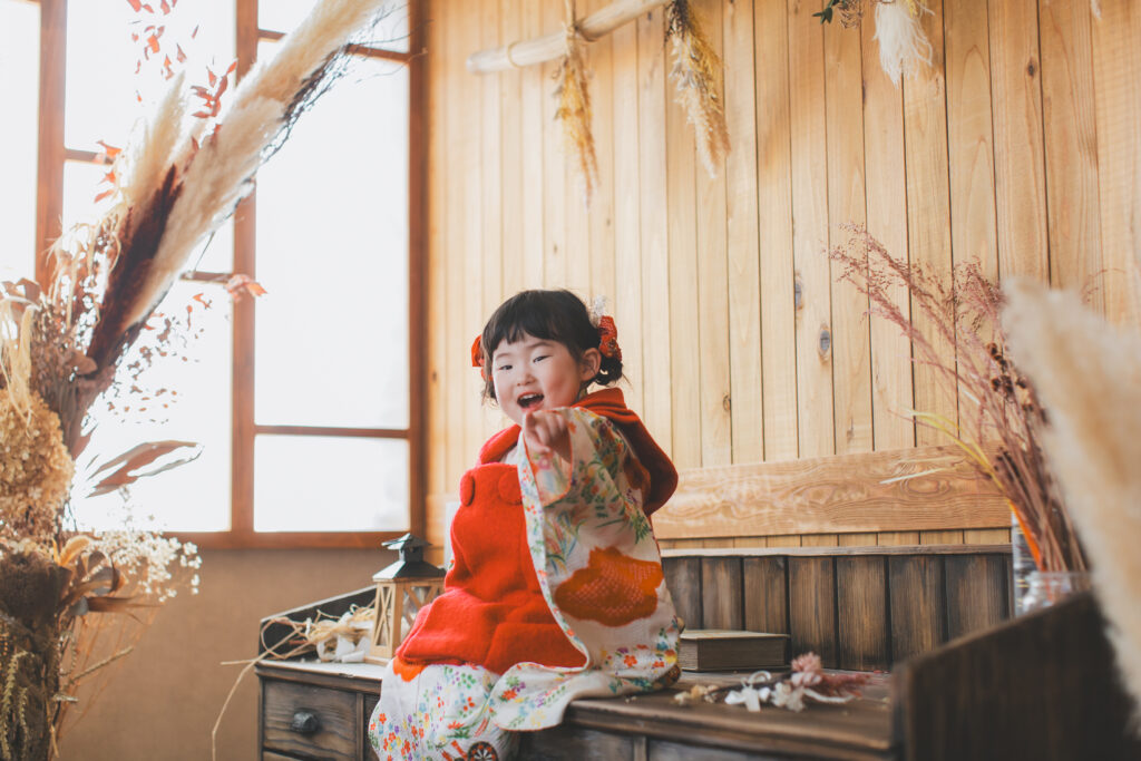 3歳女の子の七五三写真