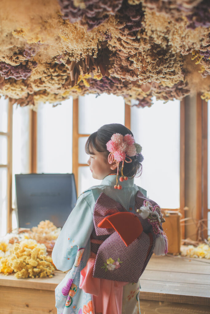 7歳女の子の七五三撮影