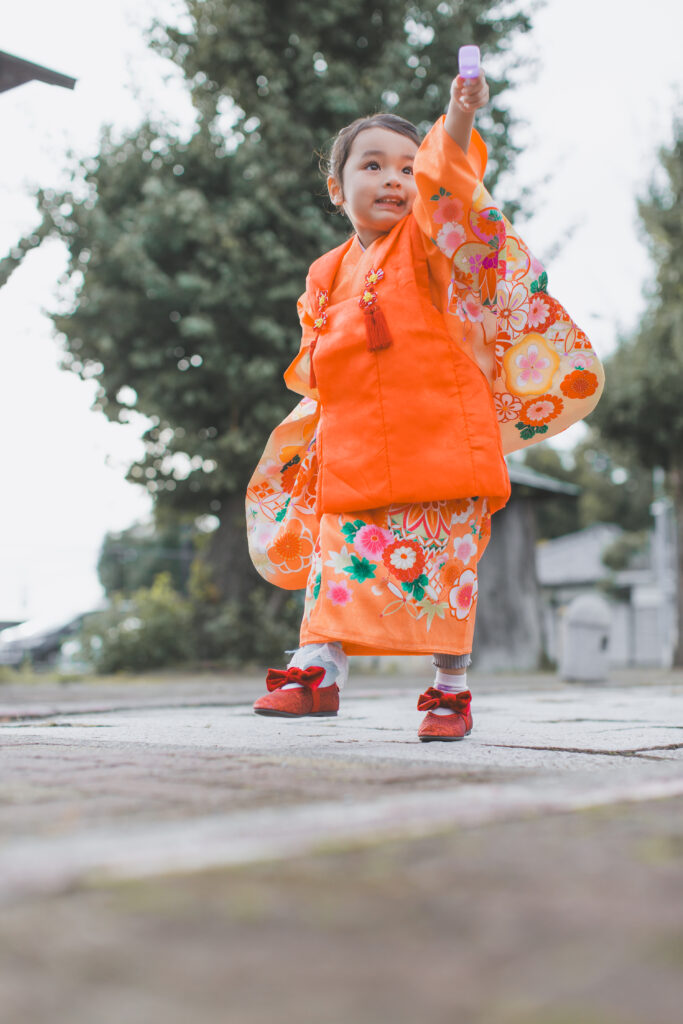 3歳女の子の七五三写真