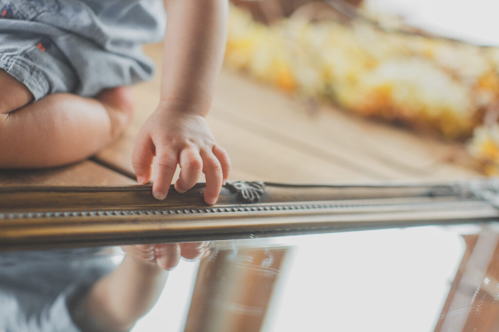 1歳男の子のバースデーフォト