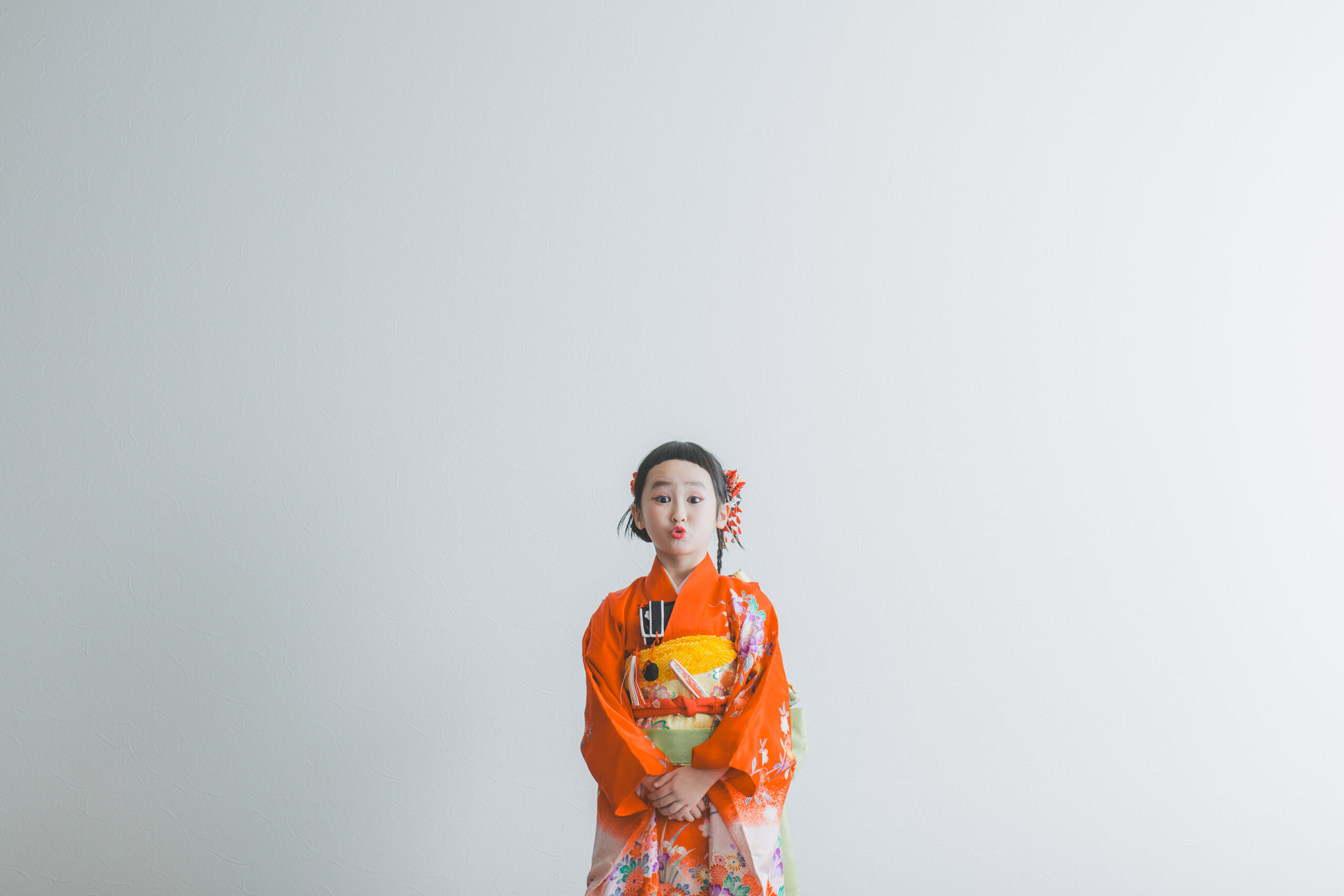 7歳女の子の七五三写真