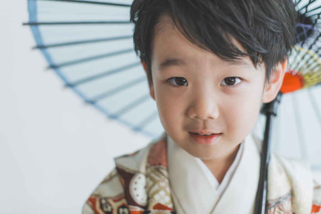 5歳男の子の七五三写真