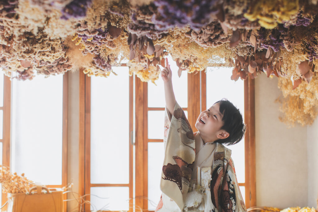 5歳男の子の七五三写真