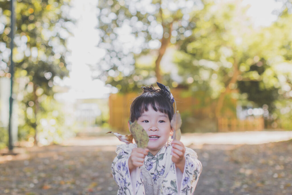 3歳女の子の七五三写真