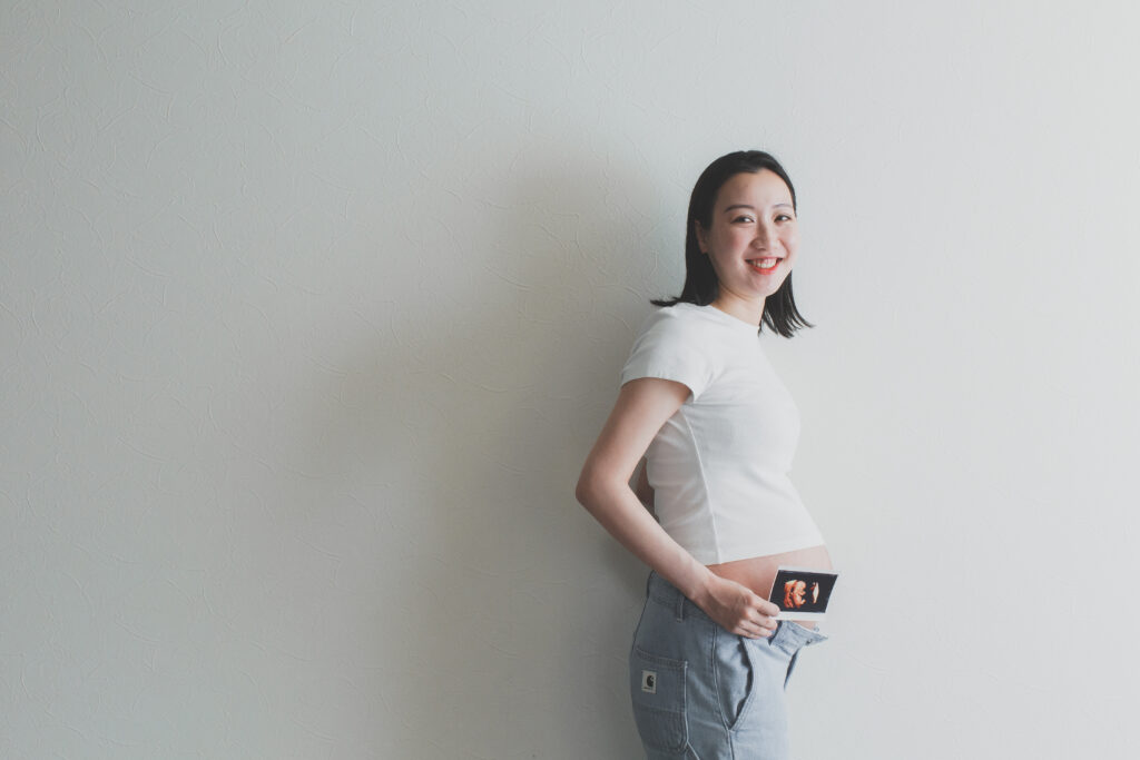 妊娠中のマタニティフォト