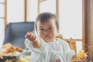 1歳女の子のバースデーフォト