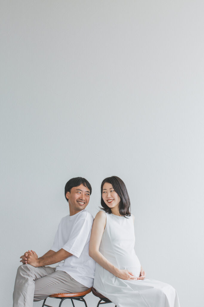 家族が増える前の記念写真